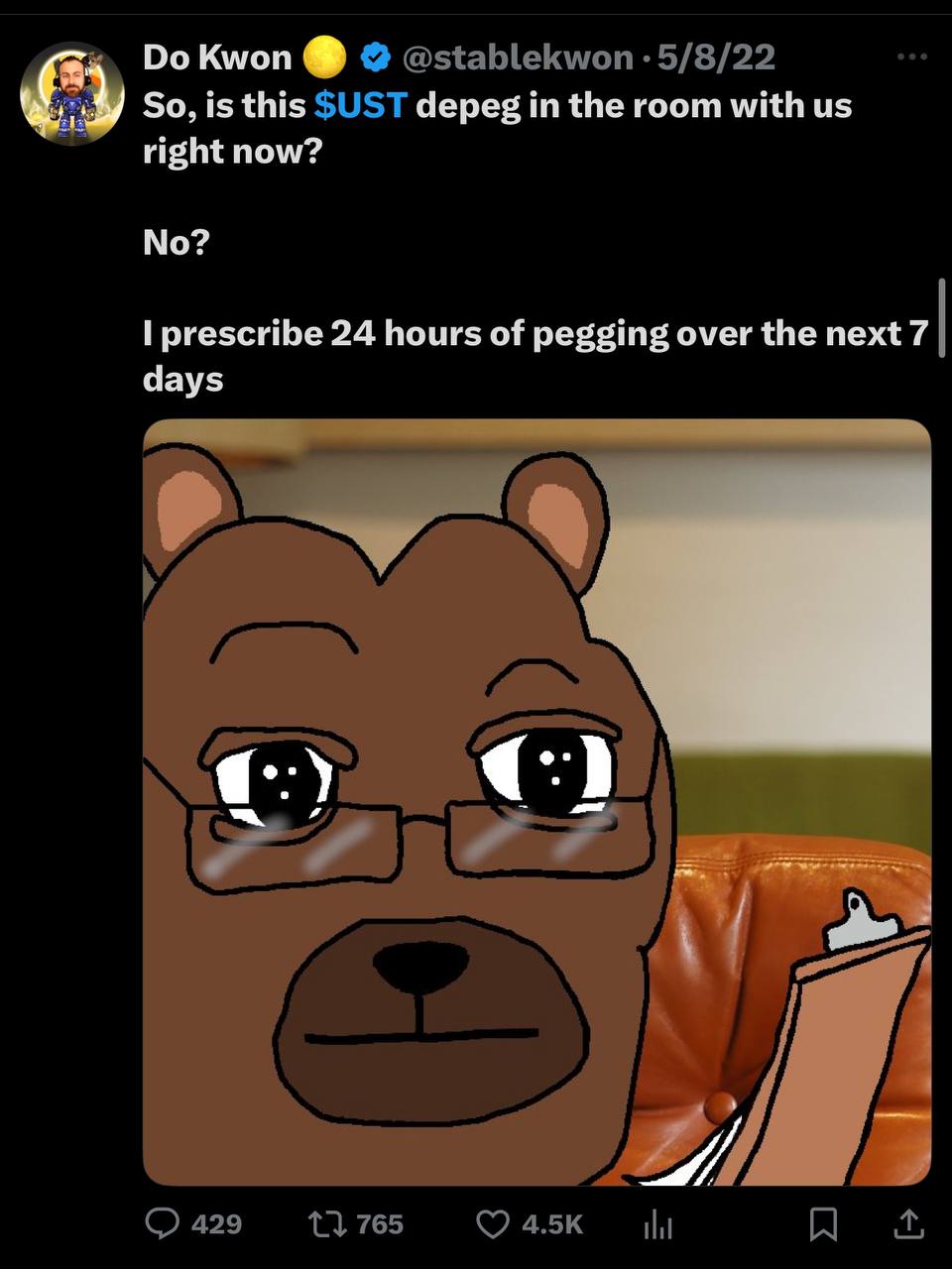 do kwon pokes the bear