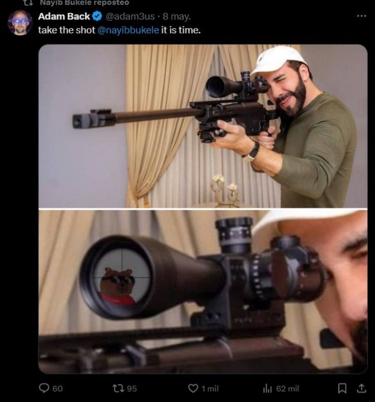nayib bukele rewteets adam back bobo post