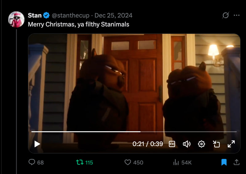 stan the cup posts bobo